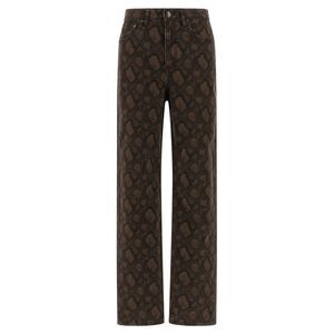 Rotate Birger Christensen Women's Animal Print Jeans